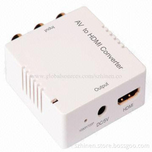 AV to HDMI Converter with Video Signal Can be Up to HDTV 1,080P